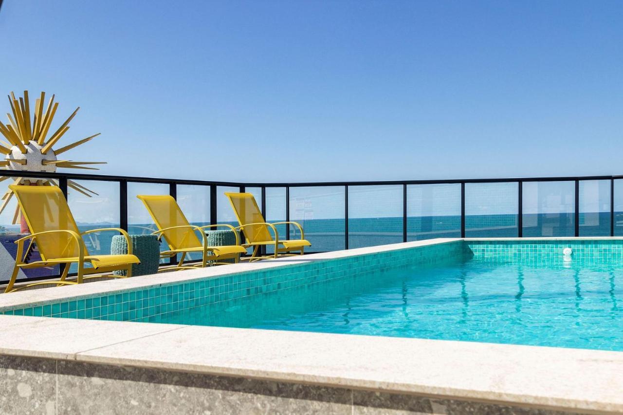 Aion Suites 302 - Lindo Apartamento Com Vista Para O Mar, A 60M Da Praia De Bombinhas, Com Piscina E Academia No Rooftop. Εξωτερικό φωτογραφία