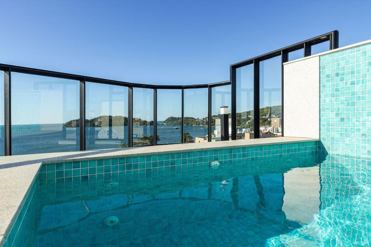 Aion Suites 302 - Lindo Apartamento Com Vista Para O Mar, A 60M Da Praia De Bombinhas, Com Piscina E Academia No Rooftop. Εξωτερικό φωτογραφία