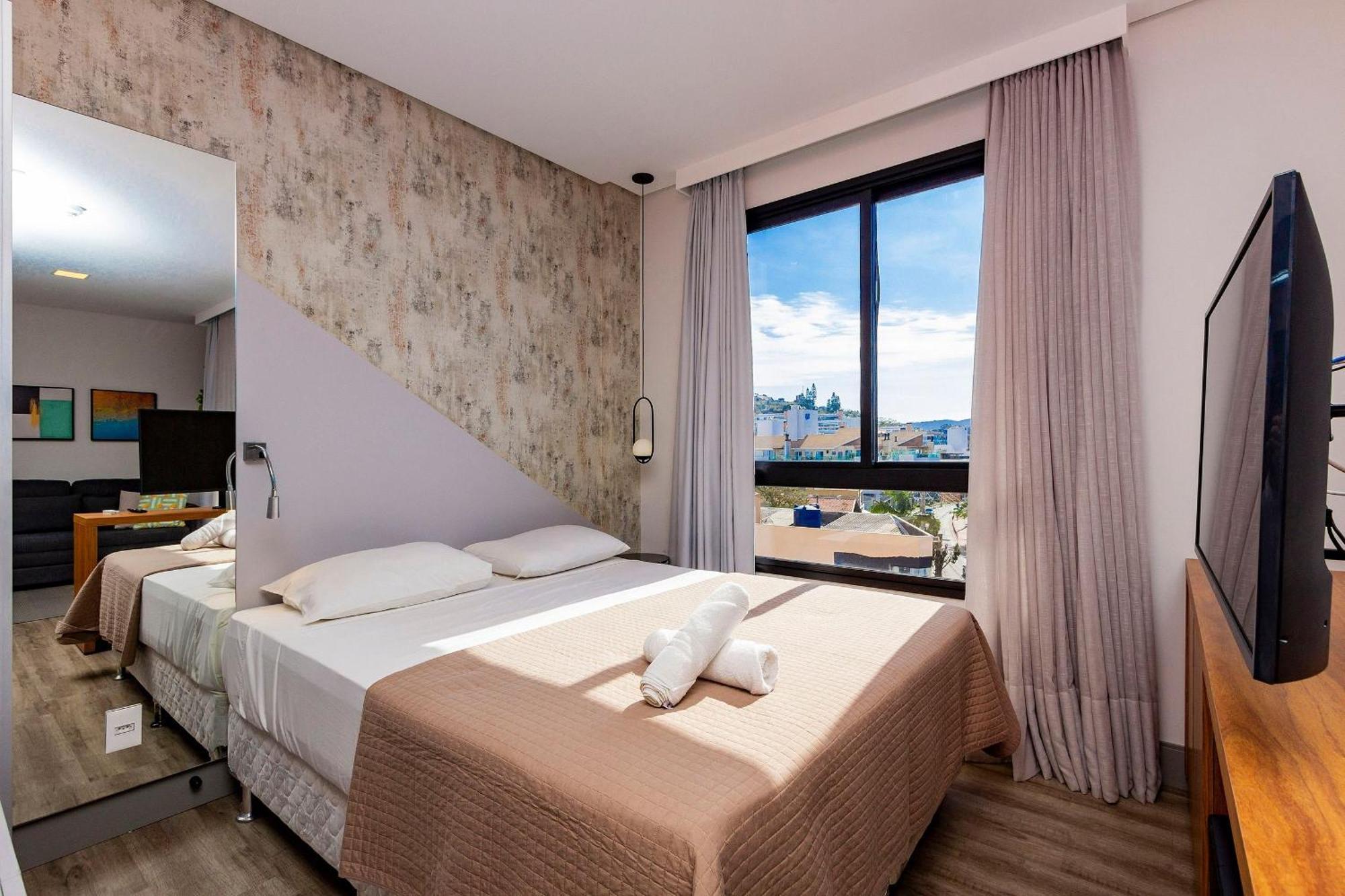 Aion Suites 302 - Lindo Apartamento Com Vista Para O Mar, A 60M Da Praia De Bombinhas, Com Piscina E Academia No Rooftop. Εξωτερικό φωτογραφία