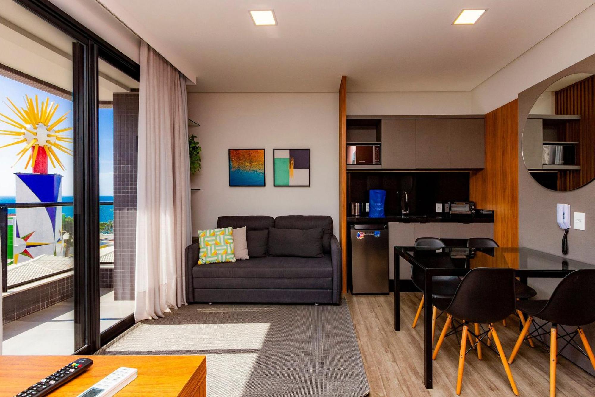 Aion Suites 302 - Lindo Apartamento Com Vista Para O Mar, A 60M Da Praia De Bombinhas, Com Piscina E Academia No Rooftop. Εξωτερικό φωτογραφία