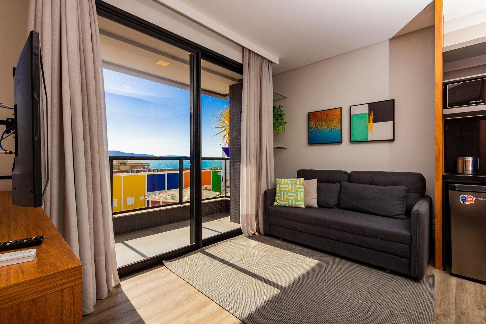 Aion Suites 302 - Lindo Apartamento Com Vista Para O Mar, A 60M Da Praia De Bombinhas, Com Piscina E Academia No Rooftop. Εξωτερικό φωτογραφία