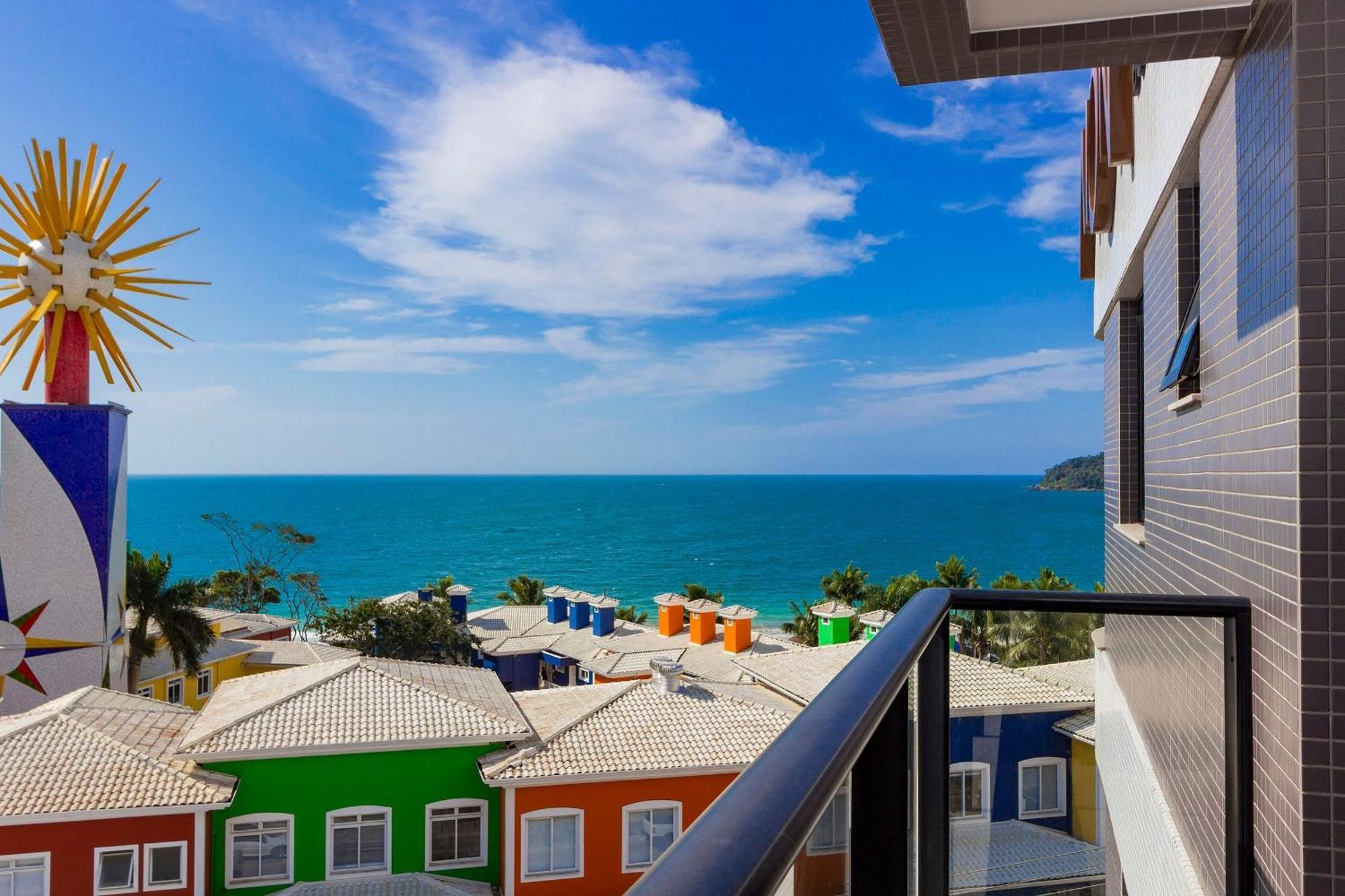 Aion Suites 302 - Lindo Apartamento Com Vista Para O Mar, A 60M Da Praia De Bombinhas, Com Piscina E Academia No Rooftop. Εξωτερικό φωτογραφία